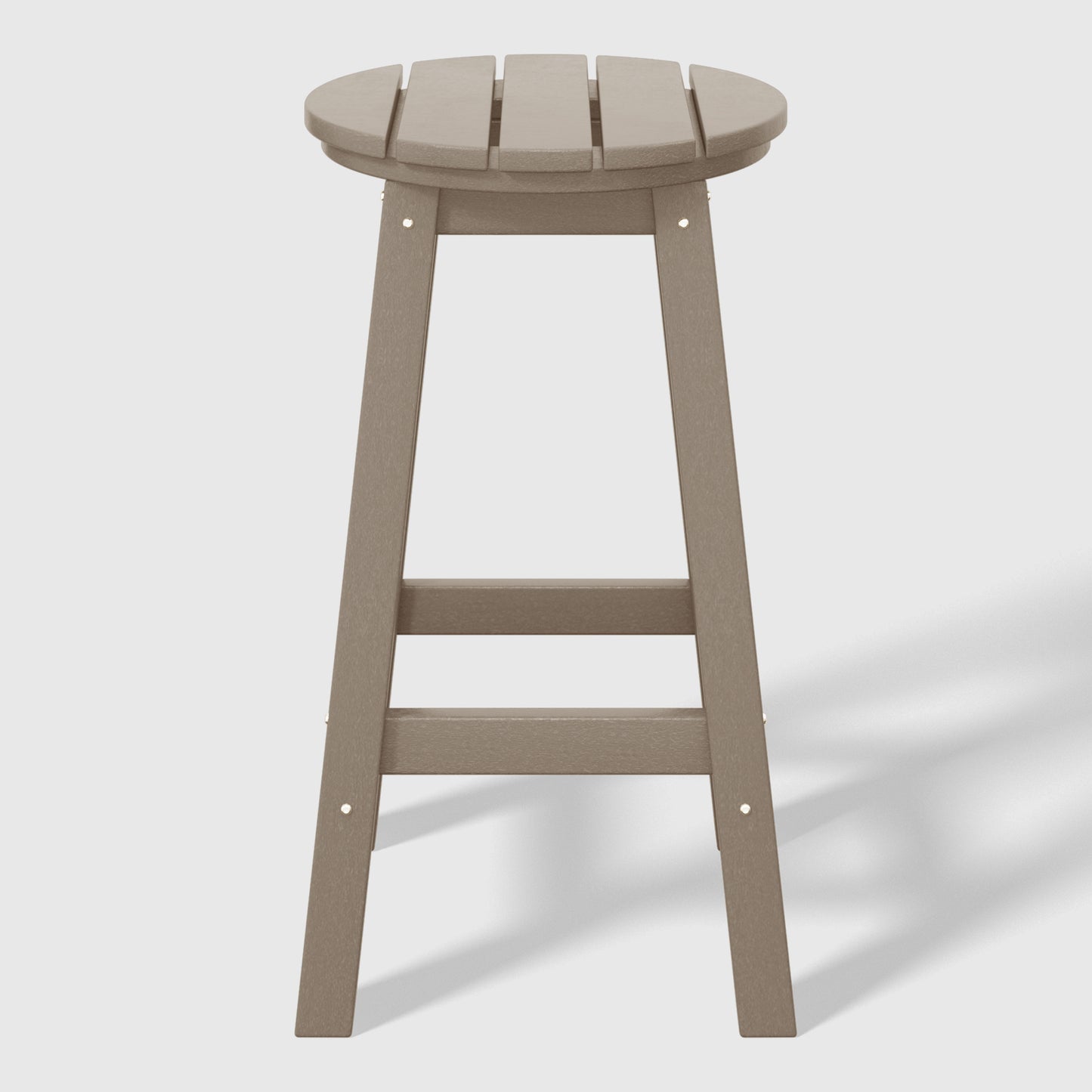 Stockholm All-Weather Outdoor Round Counter Stool (24" Height) Seahawk Designs Patio Bar & Counter Stools