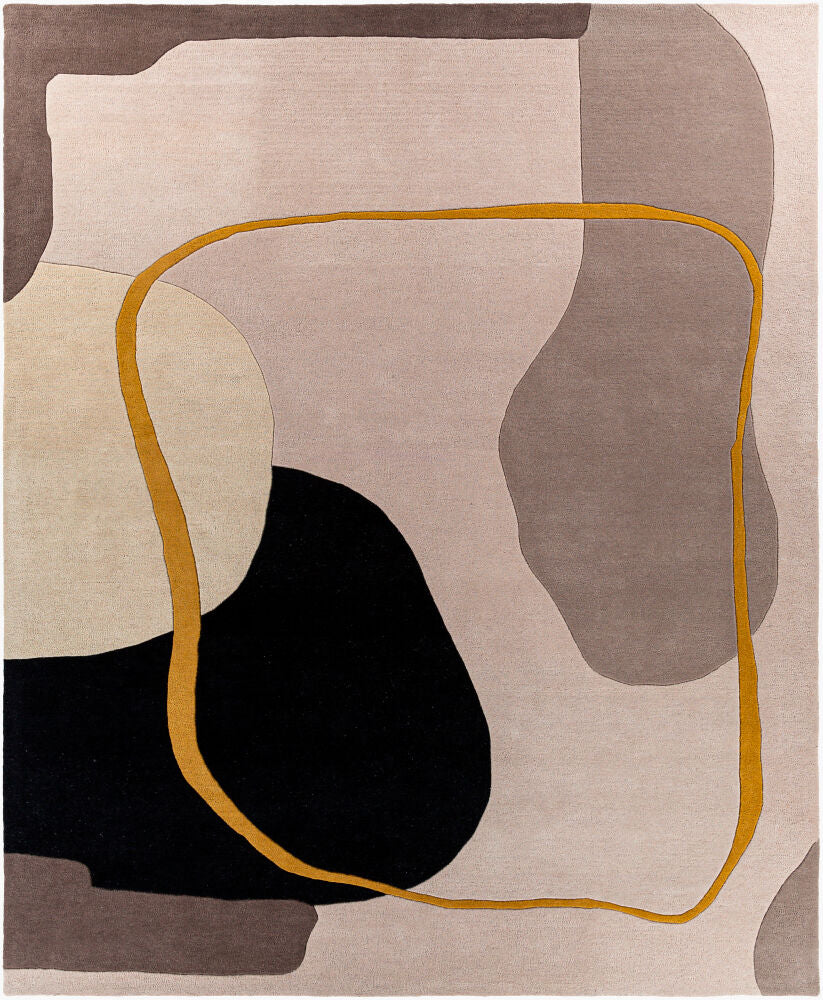 Queens Handmade Rug — Charcoal/Gray