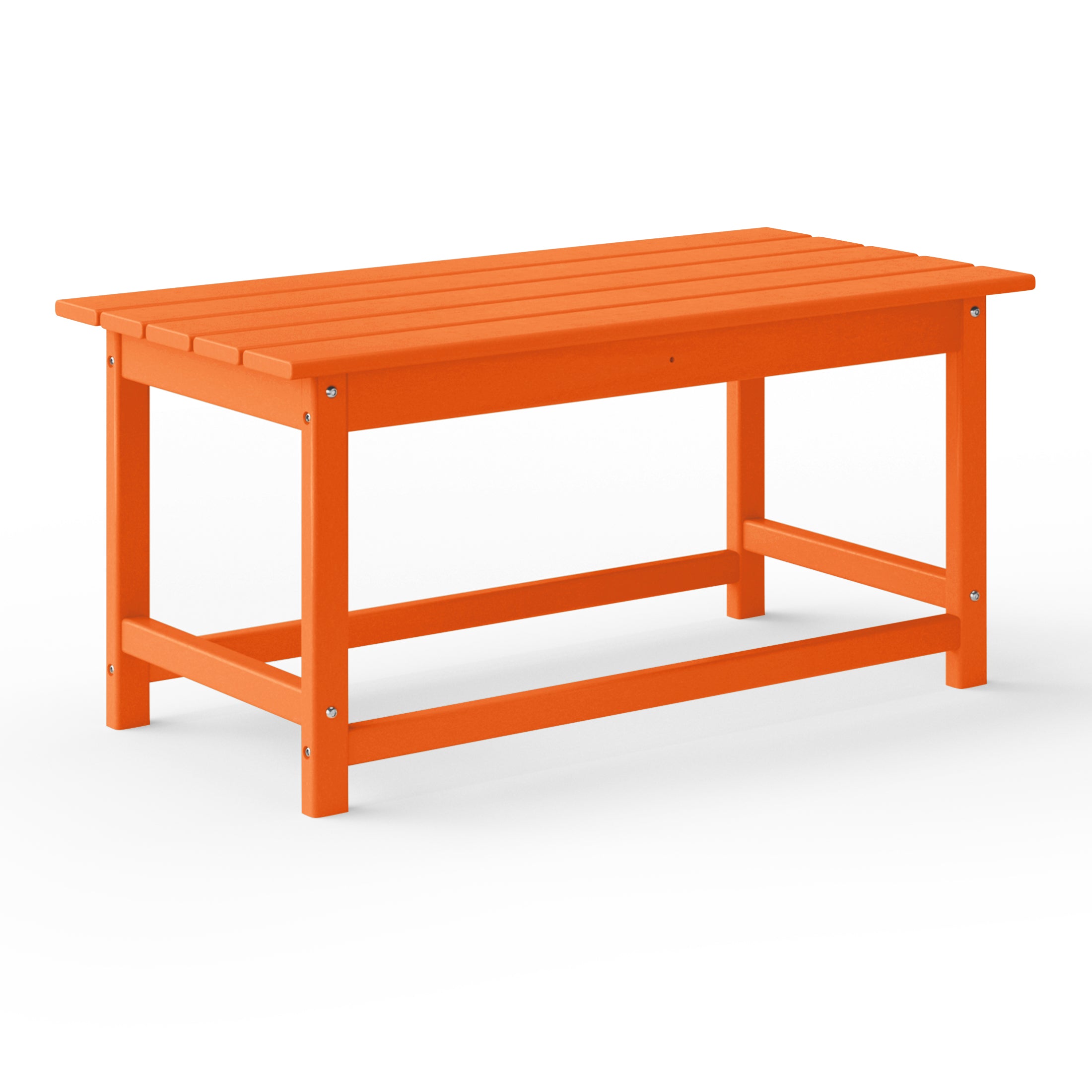 Tuscany All-Weather Outdoor Coffee Table (35" Top) Orange Seahawk Designs Patio Coffee Tables