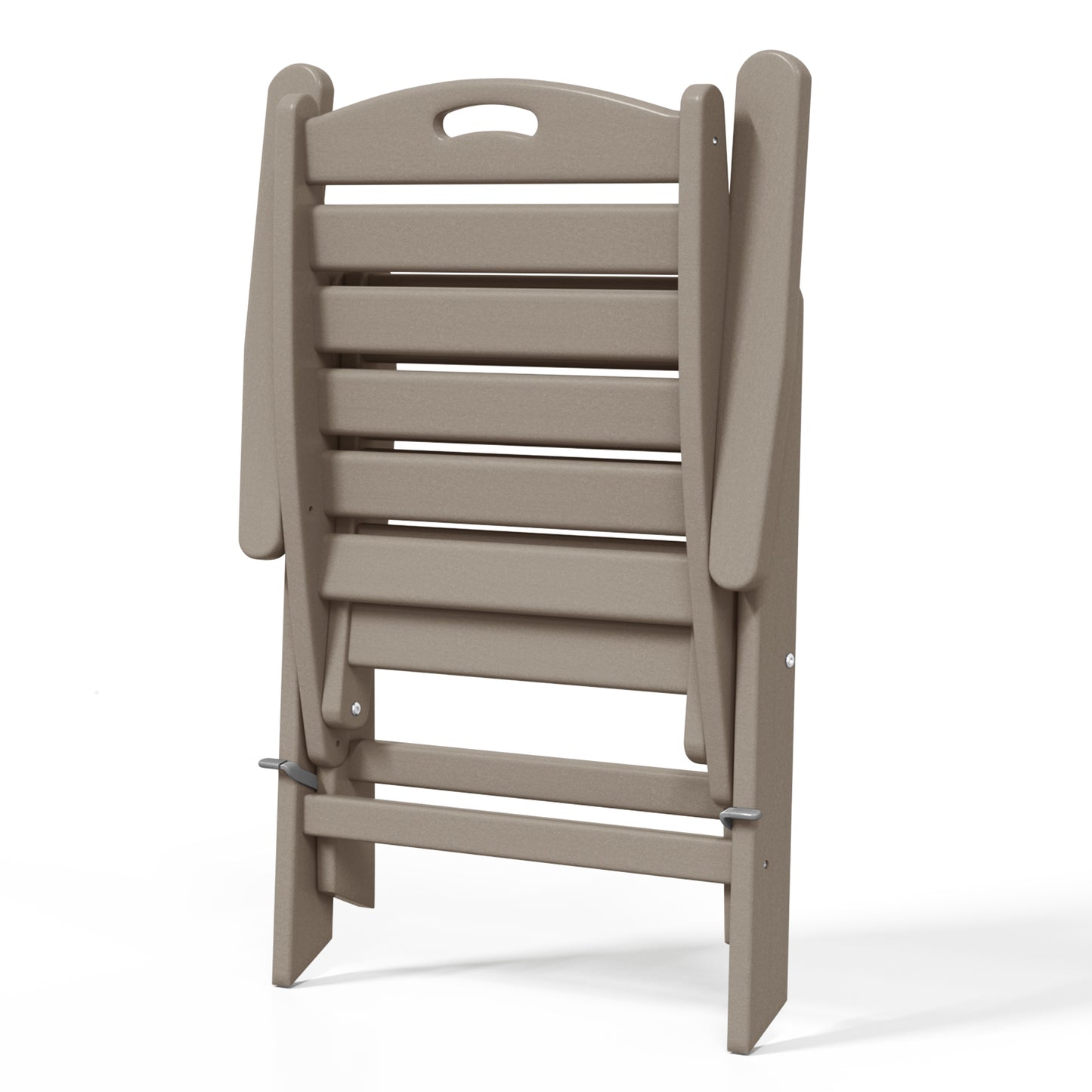 Aarhus All-Weather Outdoor Patio Folding Tall Back Dining Chair (38" High) Seahawk Designs Patio Dining Chairs