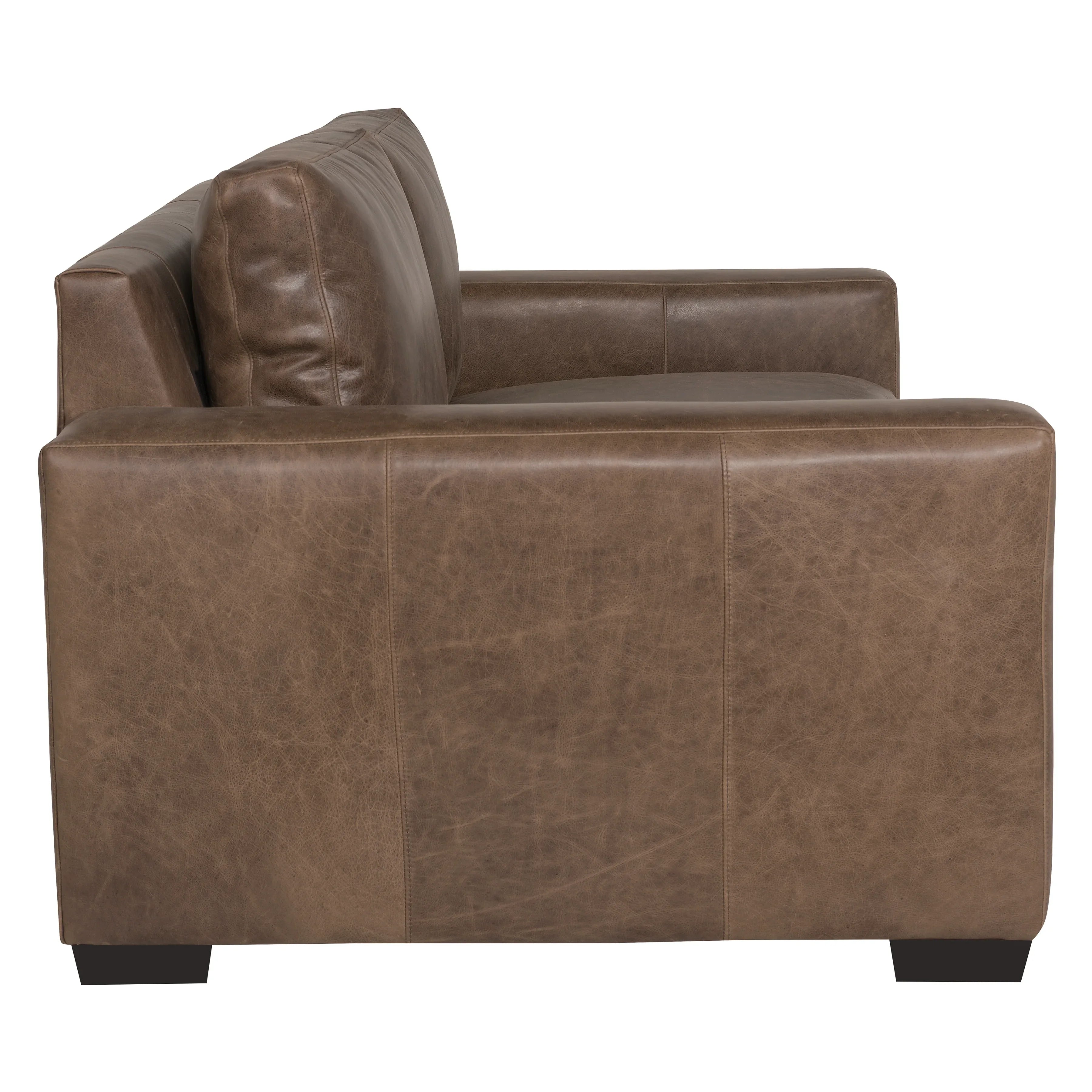 Dawkins Leather Loveseat Bernhardt Living