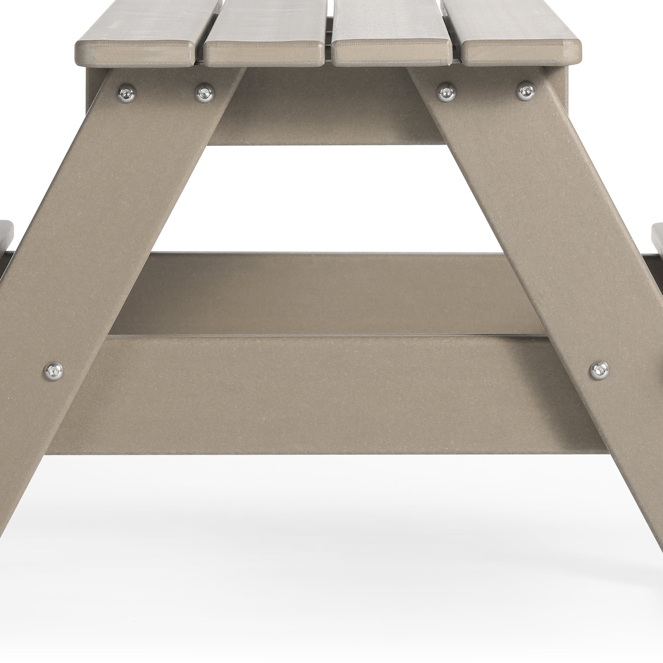 Tiny Terraces Kids' All-Weather Outdoor Picnic Table Seahawk Designs Kids Picnic Tables
