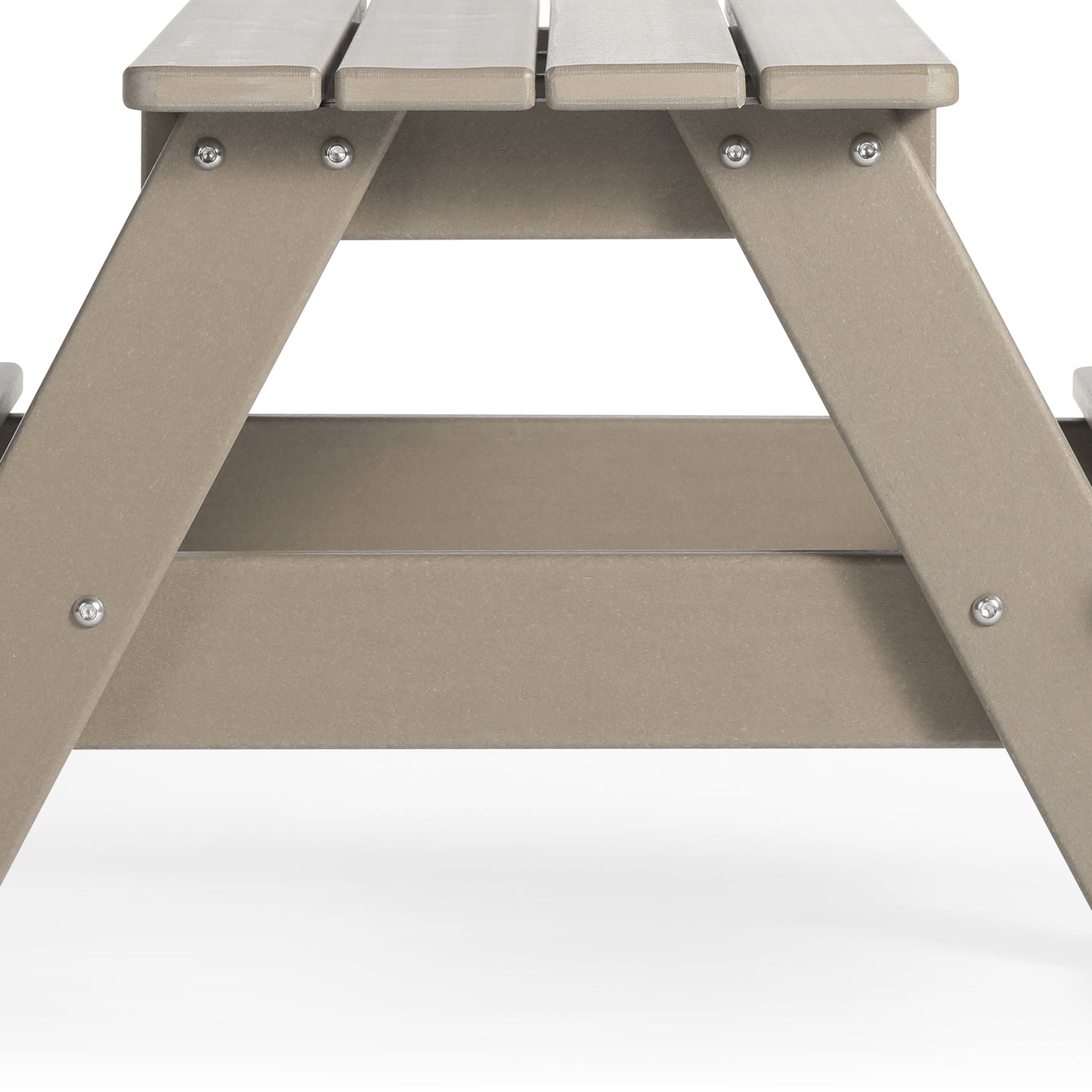 Tiny Terraces Kids' All-Weather Outdoor Picnic Table Seahawk Designs Kids Picnic Tables