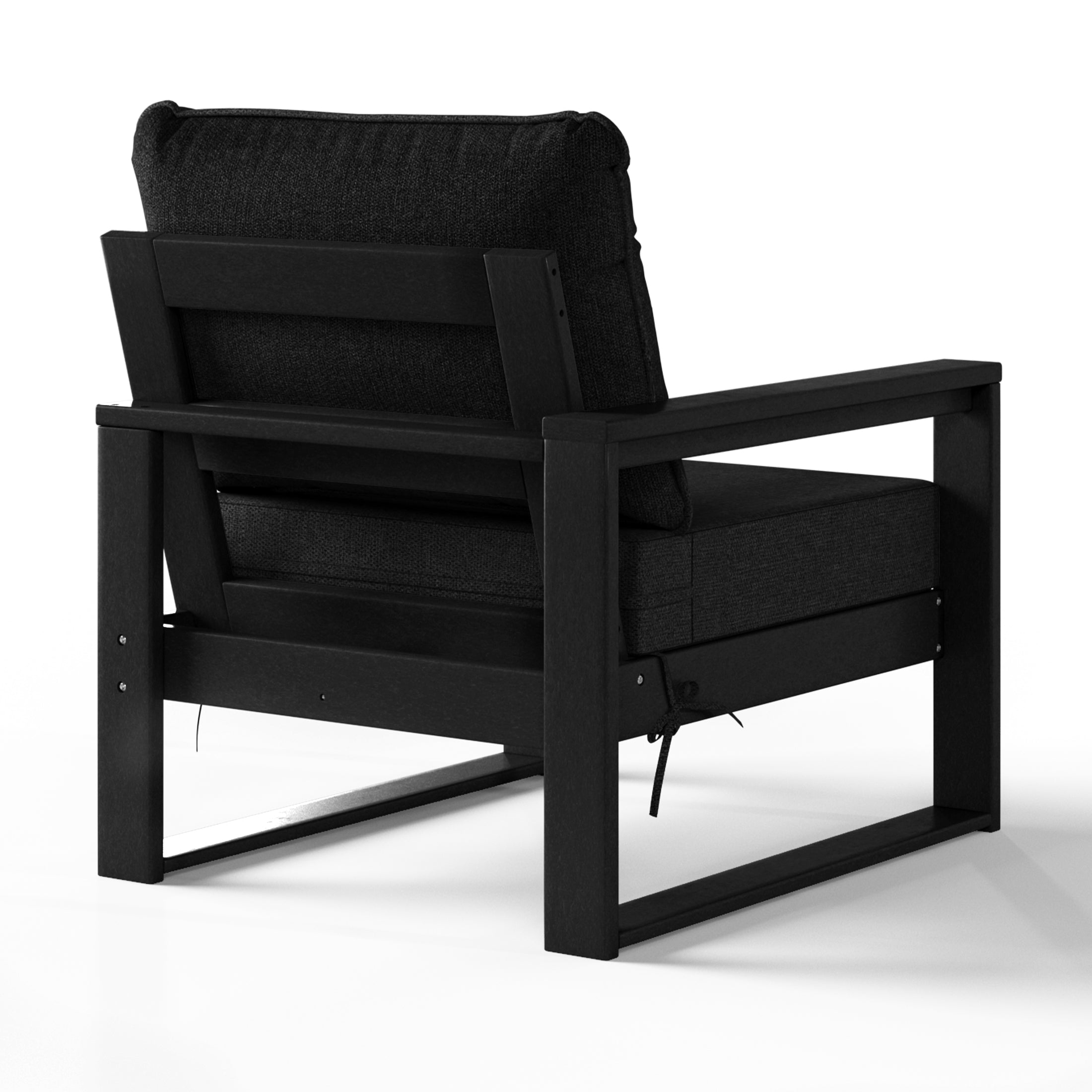 Signature All-Weather Outdoor Modular Patio Deep Seating Left Arm Chair (Left Arm Sectional Seat) Seahawk Designs Patio Chairs