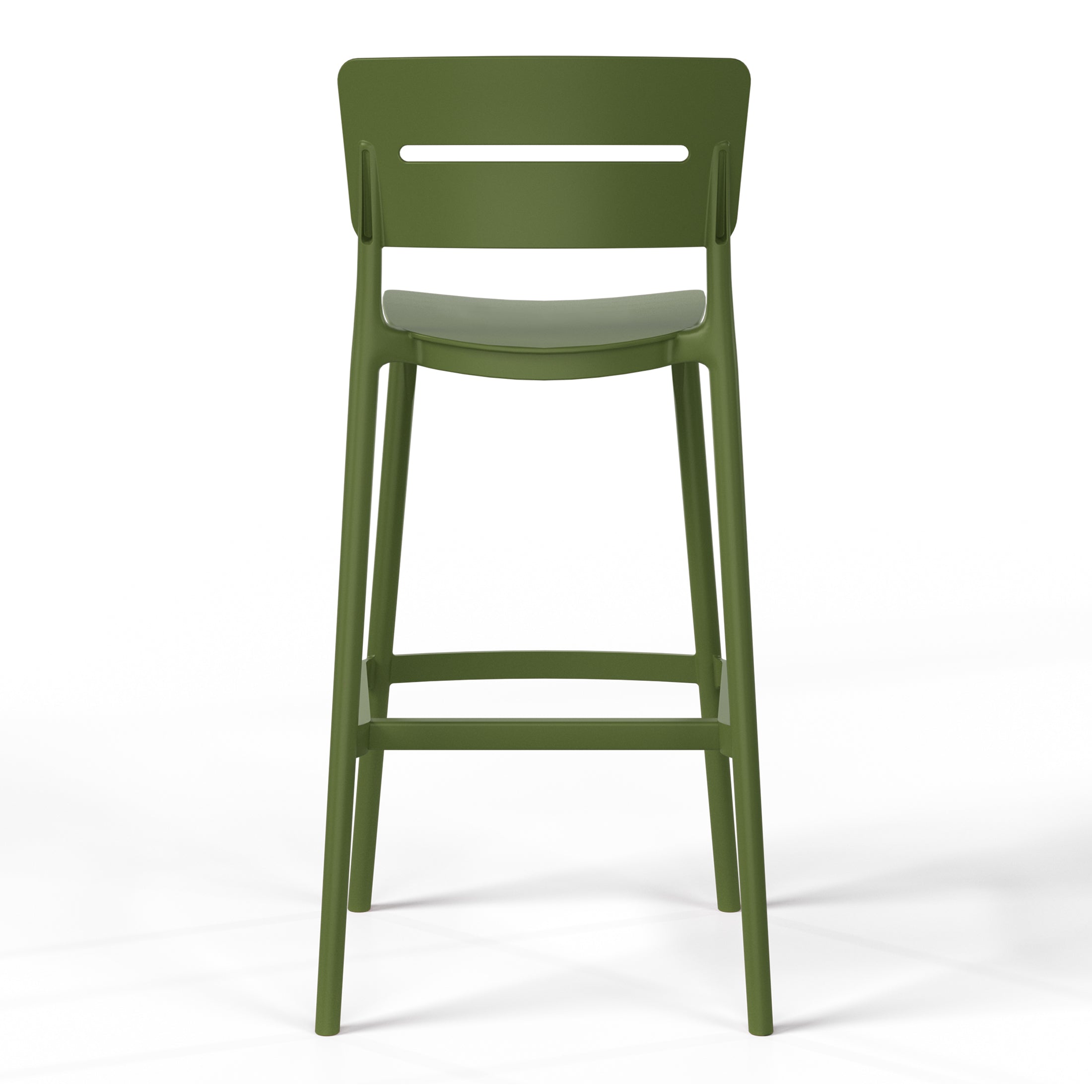 Polyform 29.5" Bar Stool (Set of 2) Seahawk Designs Patio Bar & Counter Stools