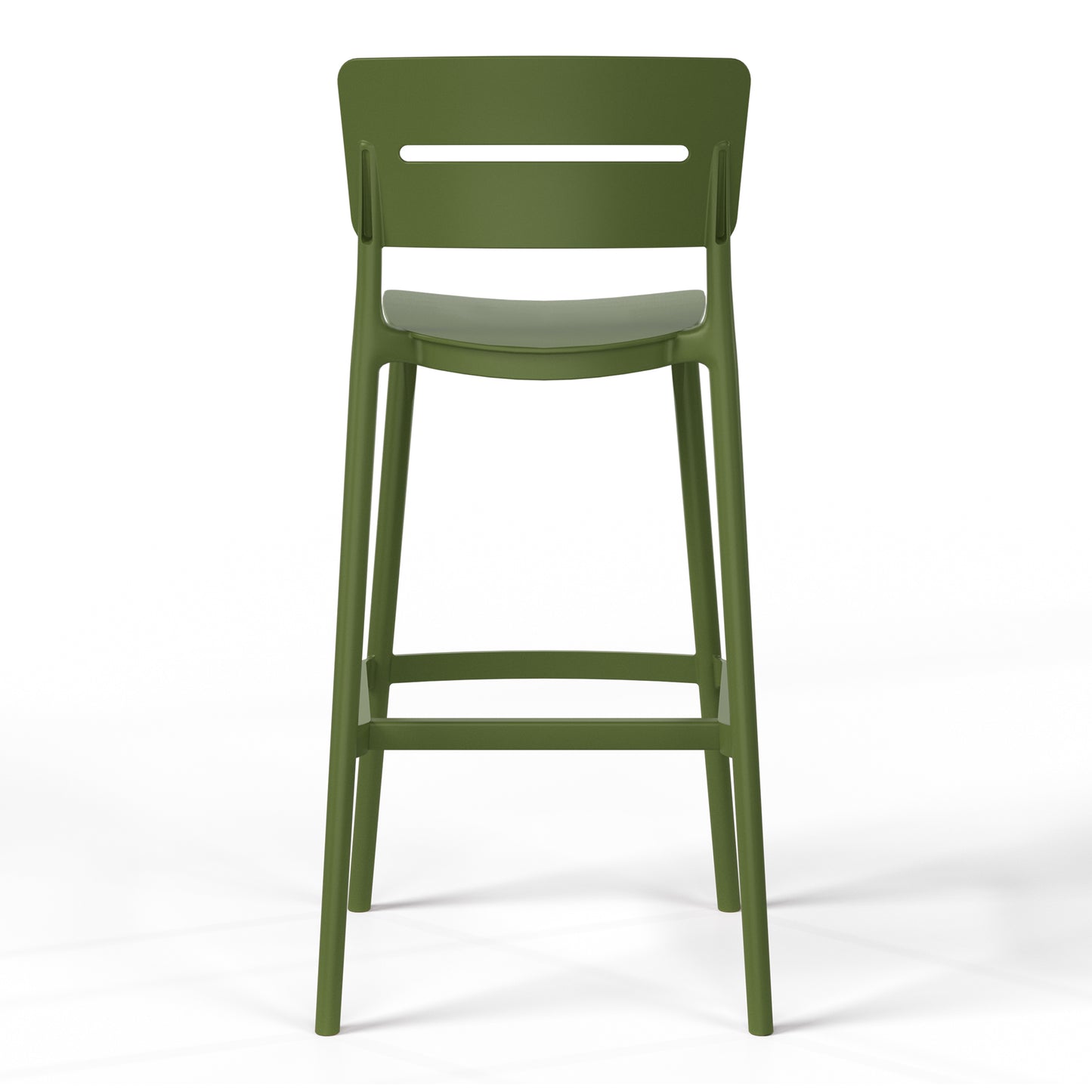 Polyform 29.5" Bar Stool (Set of 2) Seahawk Designs Patio Bar & Counter Stools