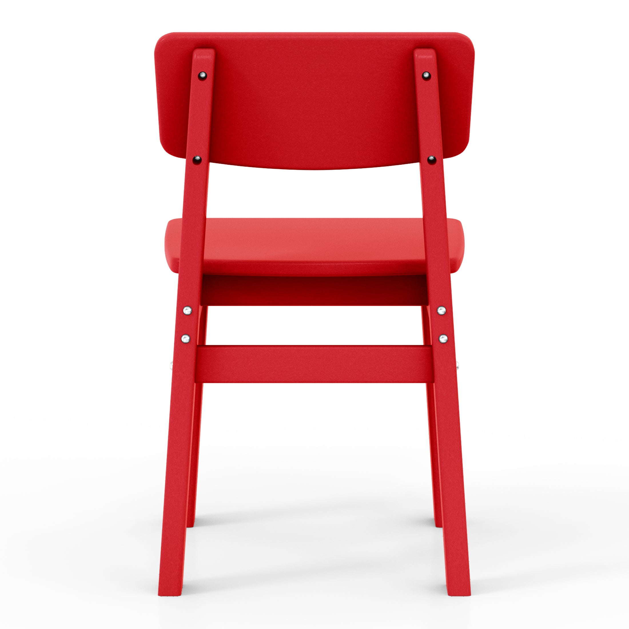 Tiny Terraces Essentials Kids' All-Weather Outdoor Dining Chair (Set of 2) Seahawk Designs Kids Patio Dining Chairs