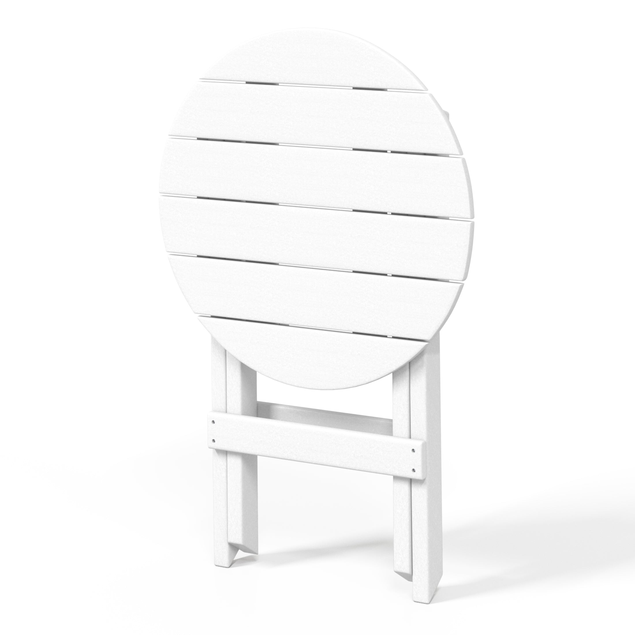 Tuscany All-Weather Outdoor Patio Round Folding Dining Table (24" Top) Seahawk Designs Patio Dining Tables