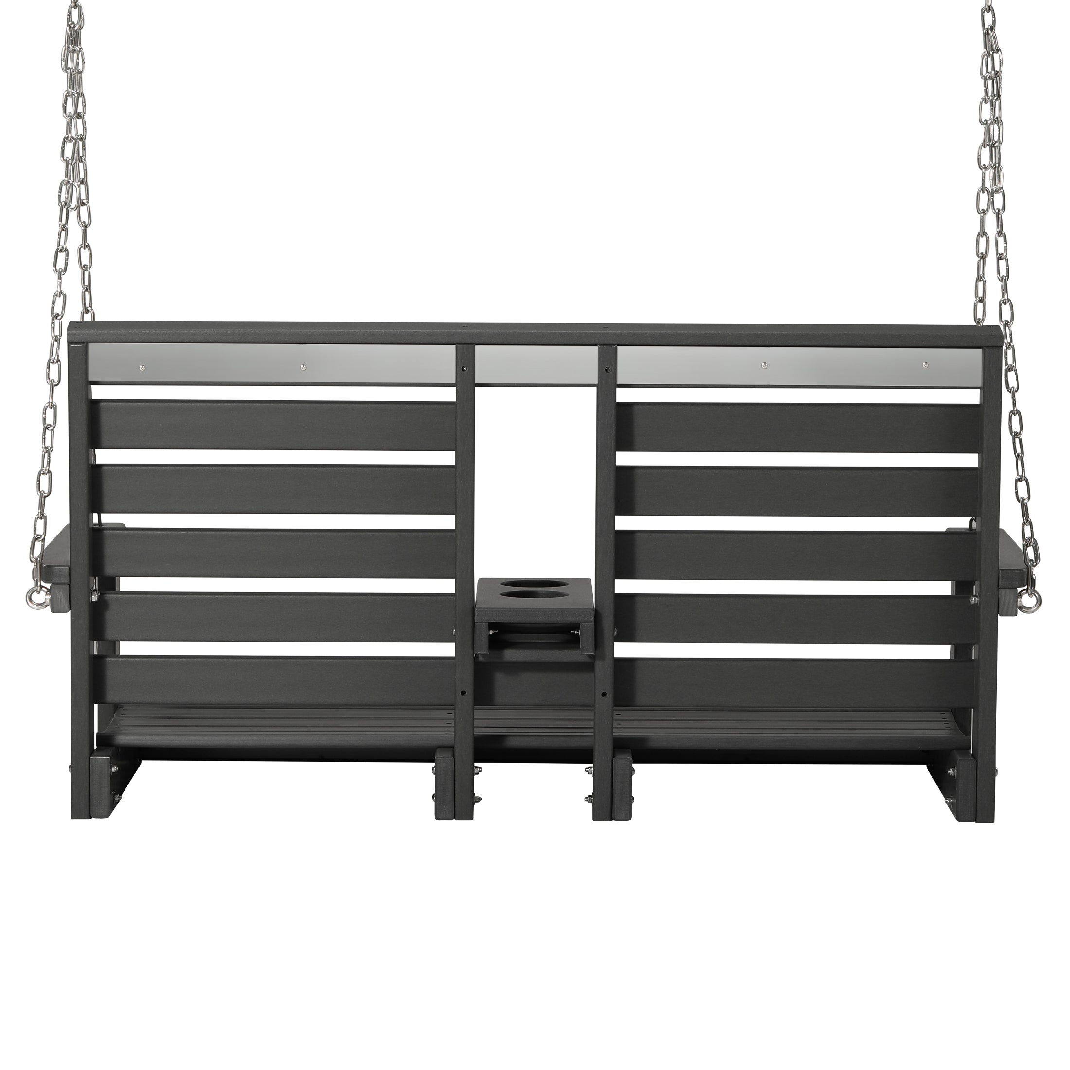 Charleston 54" Porch Swing with Folding Cup Holder Seahawk Designs Porch Swings