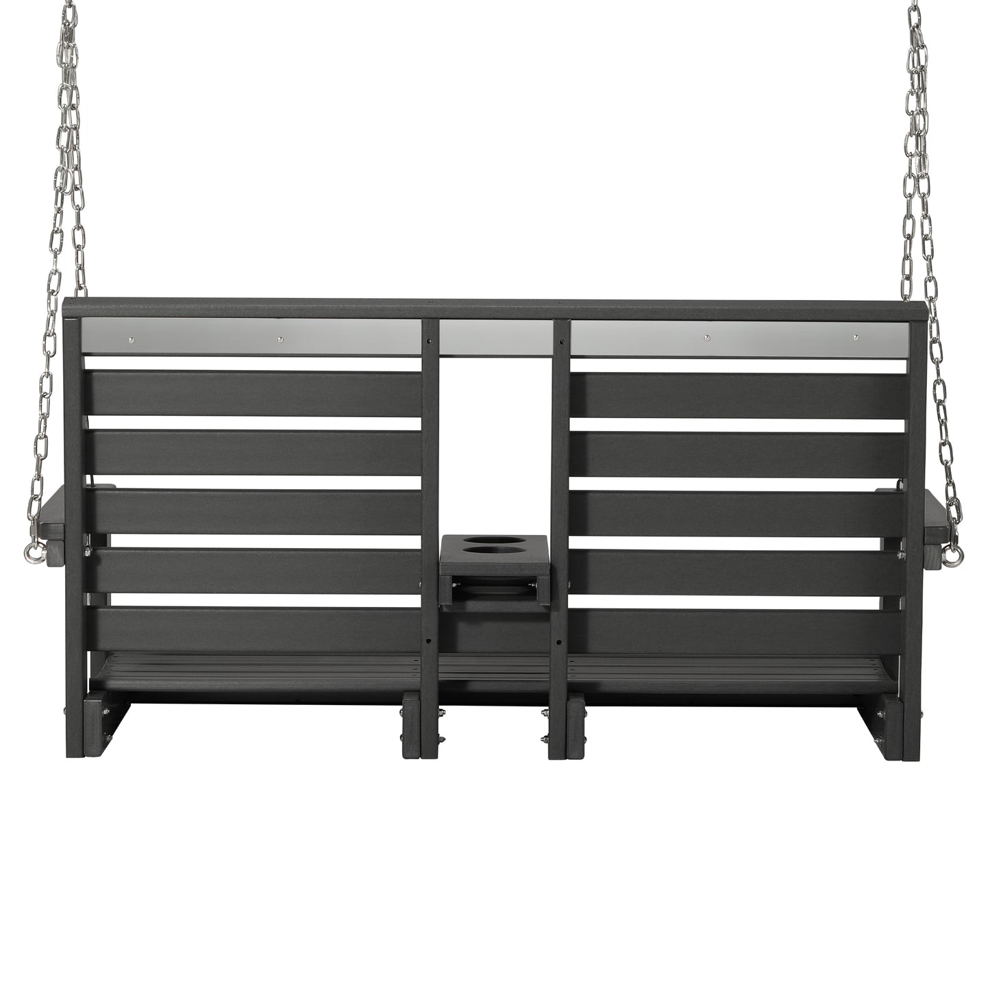 Charleston 54" Porch Swing with Folding Cup Holder Seahawk Designs Porch Swings