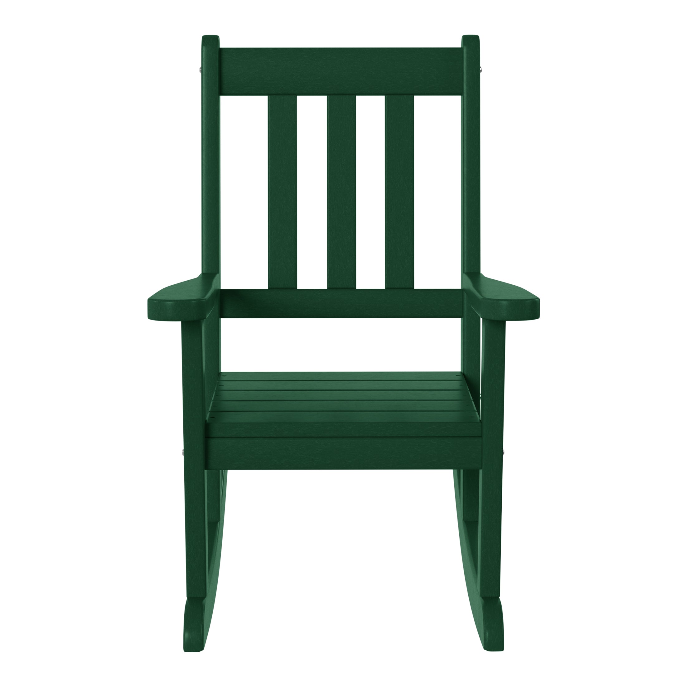Tiny Terraces Kids Rocking Chair (Set of 2) Dark Green Seahawk Designs Kids Patio Rocking Chairs