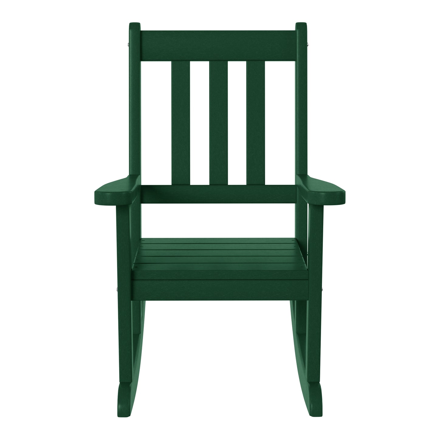 Tiny Terraces Kids Rocking Chair (Set of 2) Dark Green Seahawk Designs Kids Patio Rocking Chairs