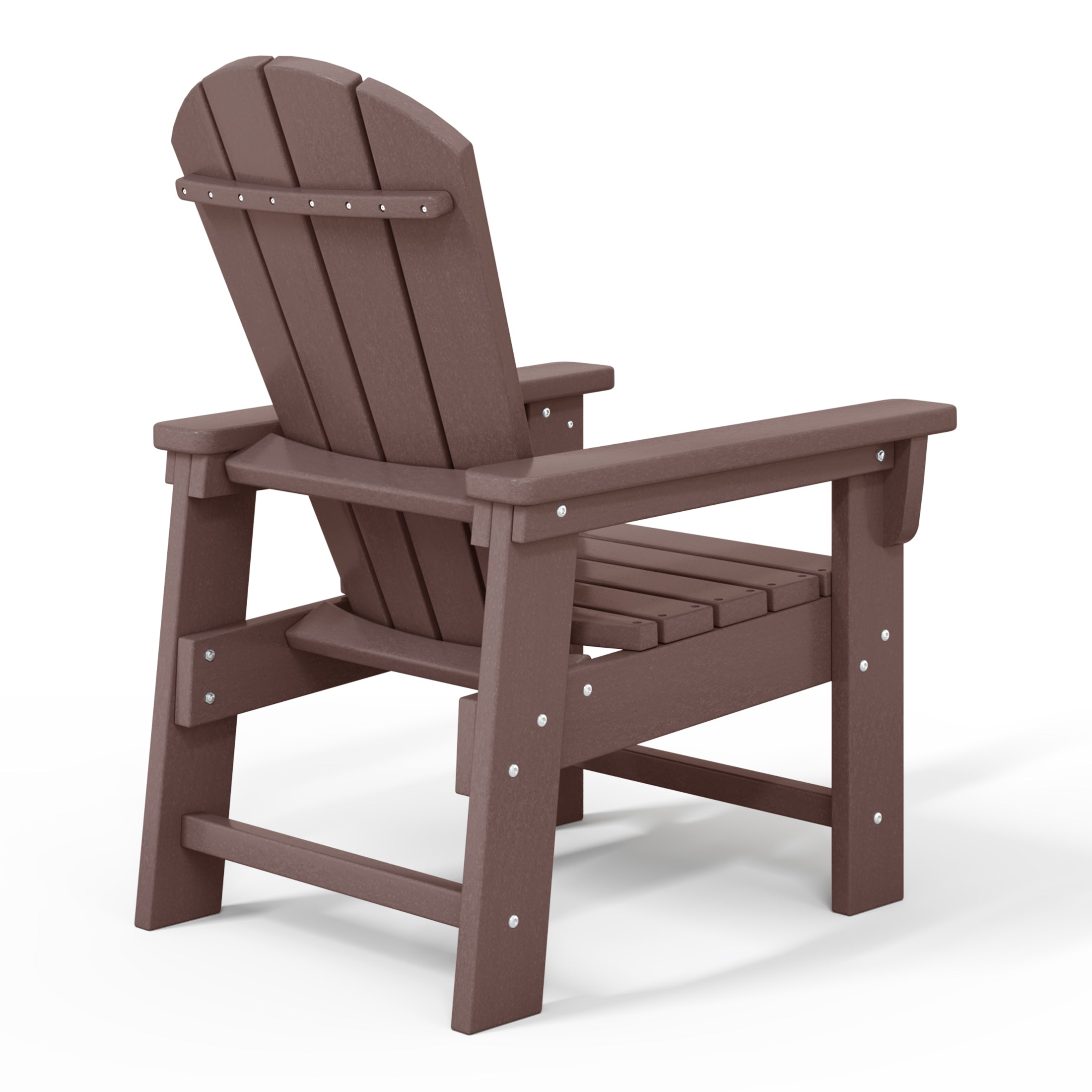 Tiny Terraces Kids' All-Weather Outdoor Poly Adirondack Chair Seahawk Designs Kids Adirondack Chairs