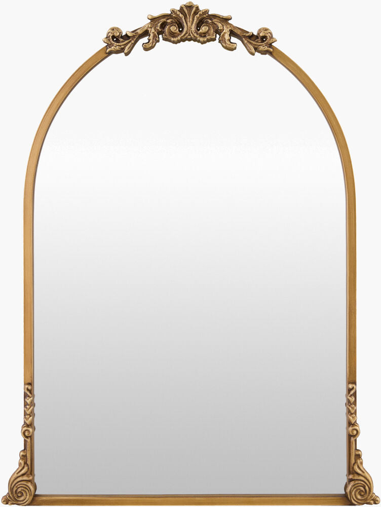 Aarlen Accent Mirror — Gold