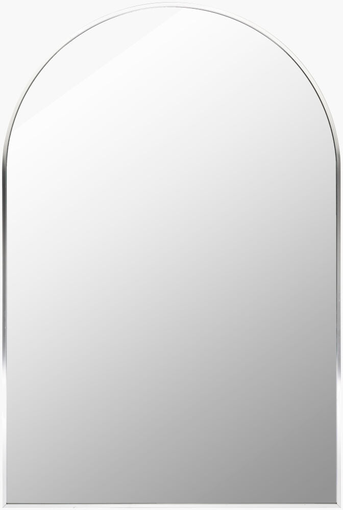 Aranya Accent Mirror — Metallic - Silver