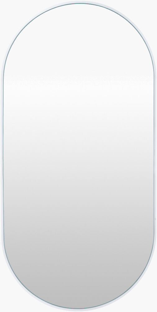 Aranya Accent Mirror — White