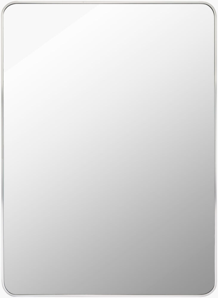 Aranya Accent Mirror — Metallic - Silver