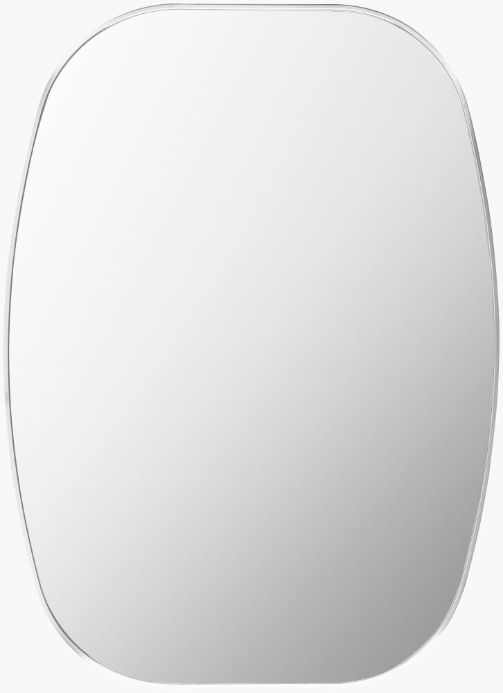 Aranya Accent Mirror — Metallic - Silver