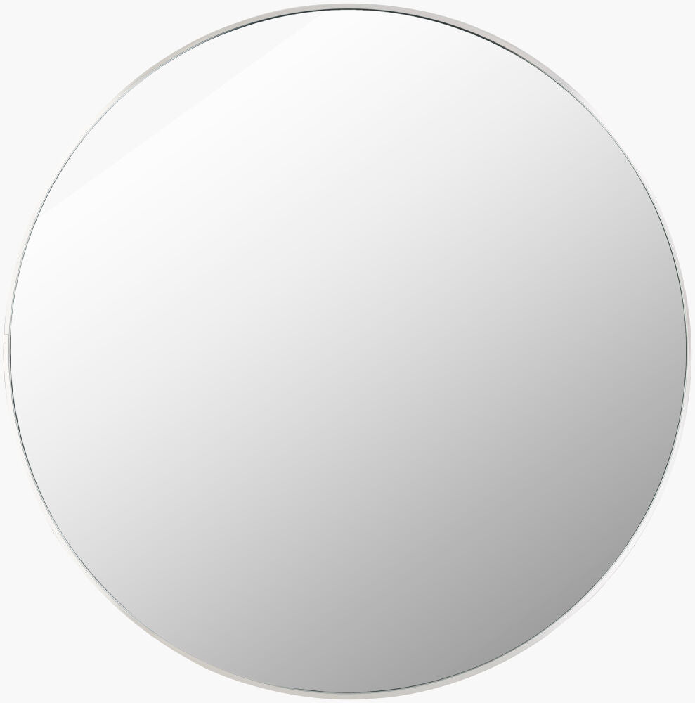 Aranya Accent Mirror — Metallic - Silver