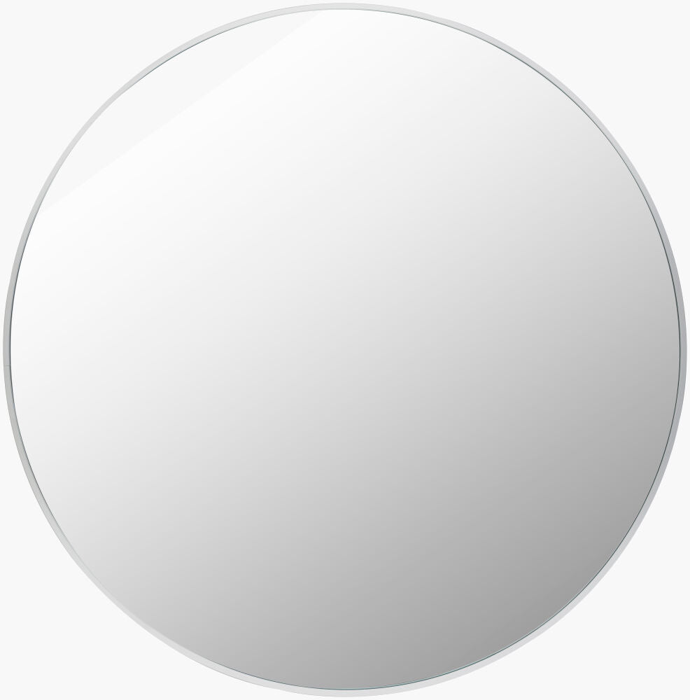 Aranya Accent Mirror — White
