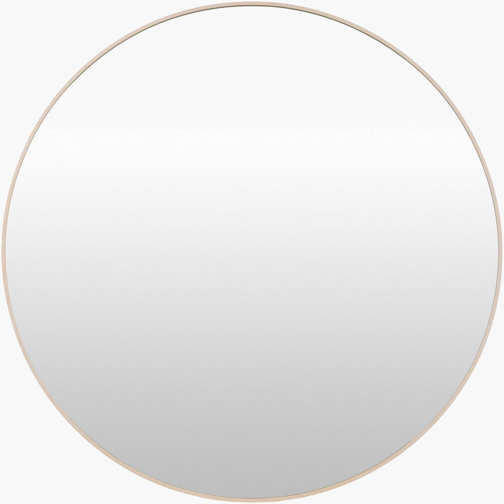 Aranya Accent Mirror — Brown