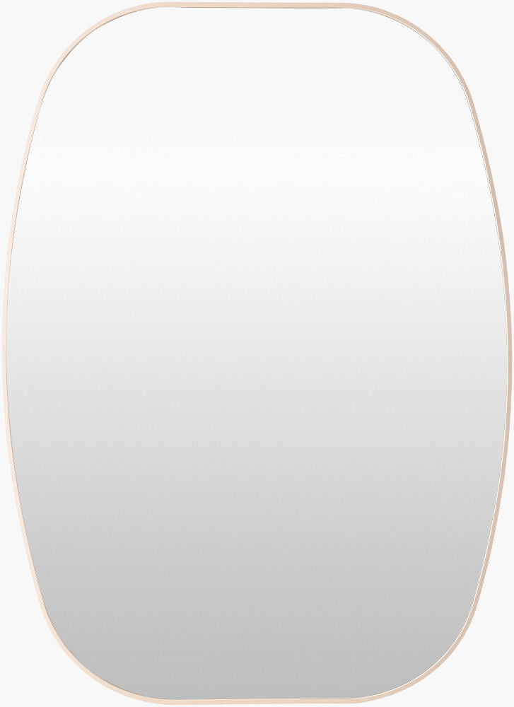 Aranya Accent Mirror — Brown