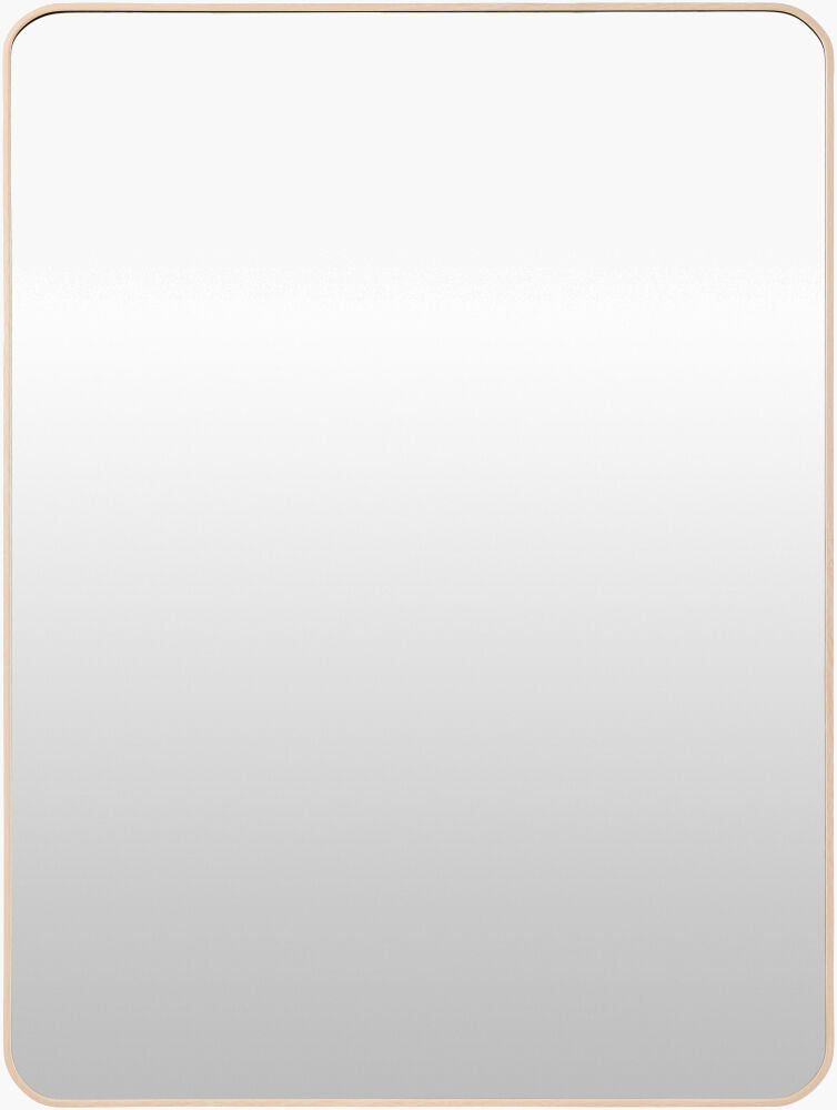 Aranya Accent Mirror — Brown