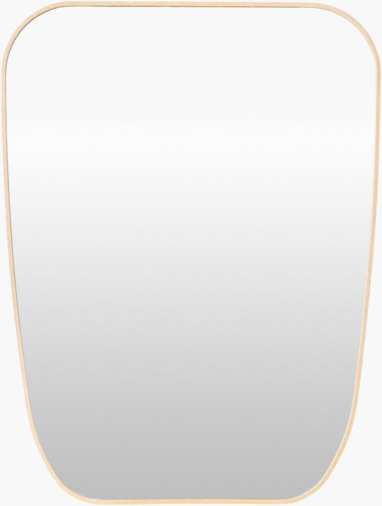 Aranya Accent Mirror — Brown