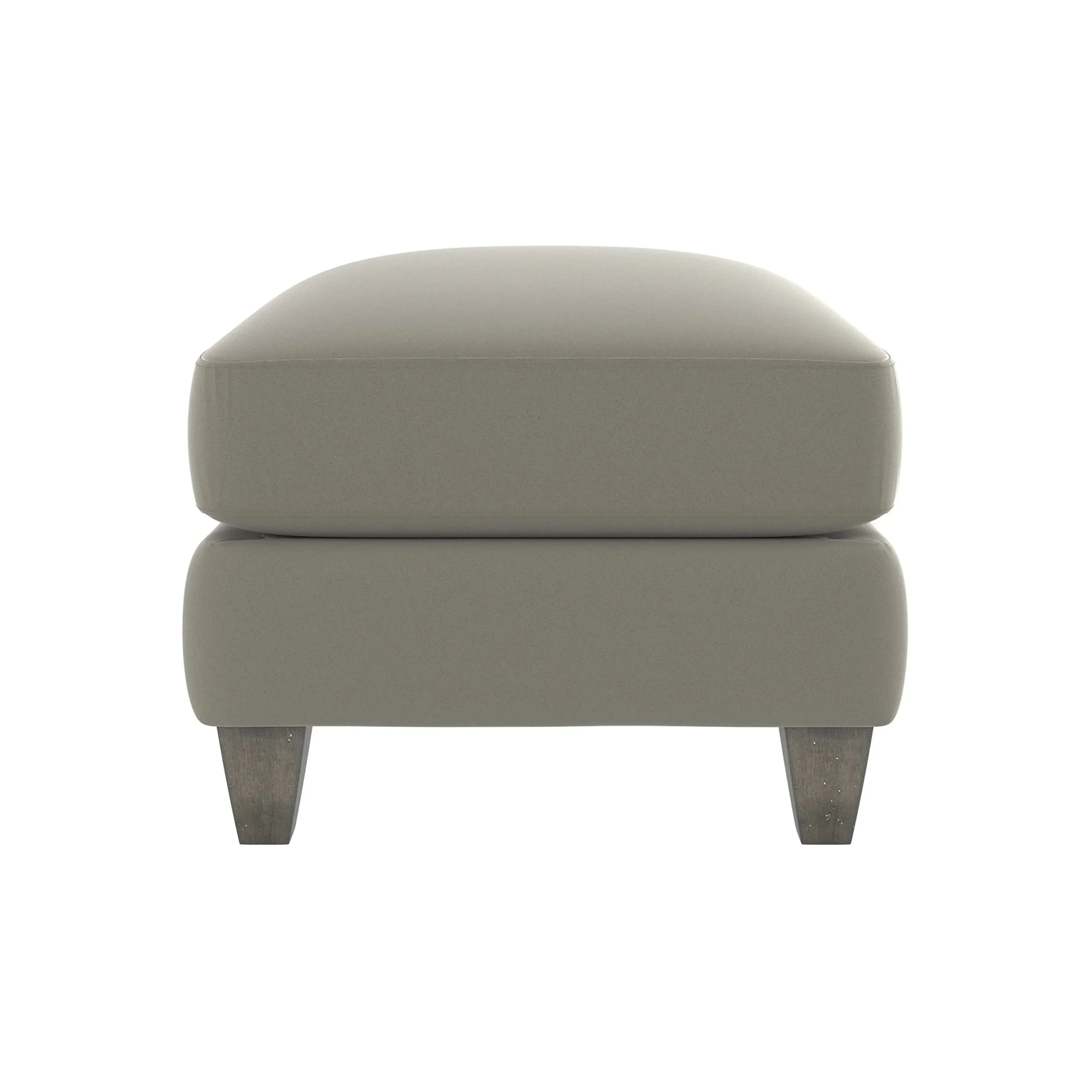 Bernhardt Mila Fabric Ottoman — The Sectional's Finishing Piece Bernhardt Ottoman