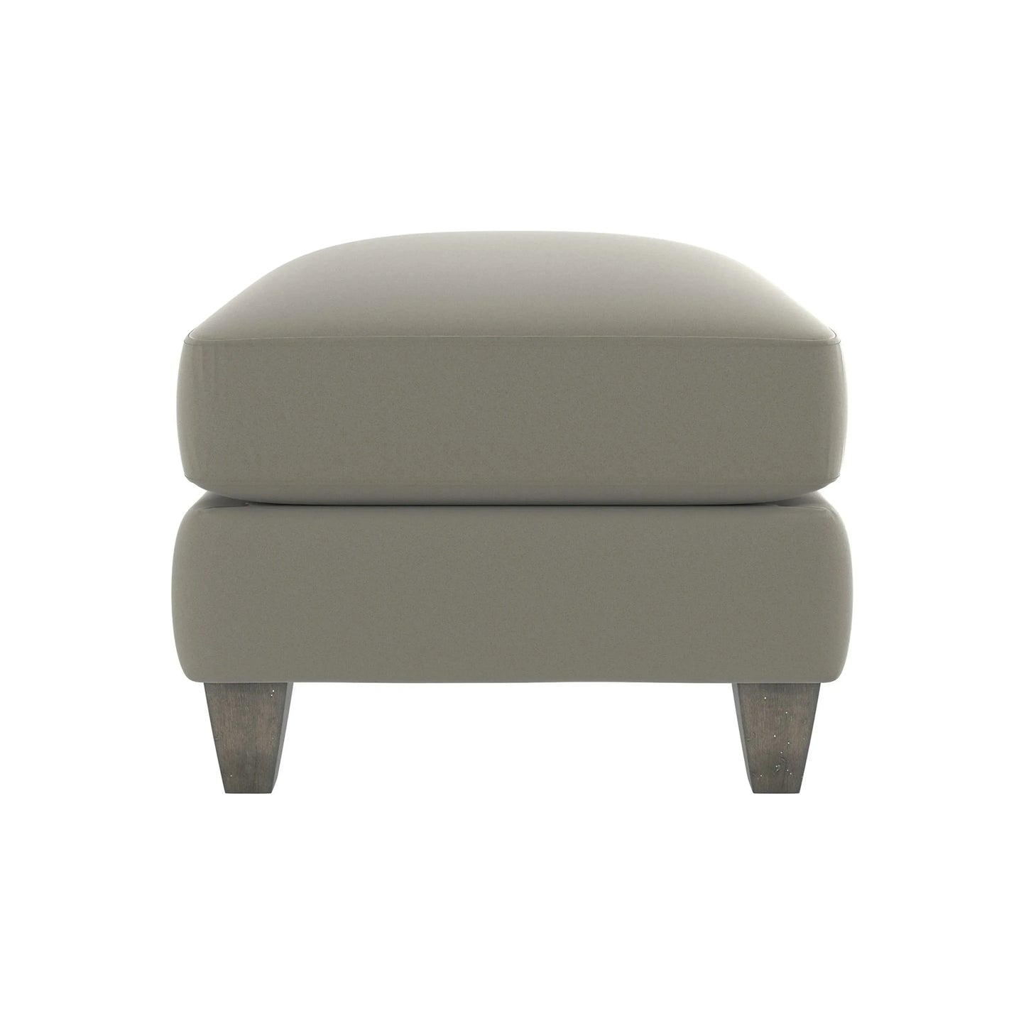 Bernhardt Mila Fabric Ottoman — The Sectional's Finishing Piece Bernhardt Ottoman