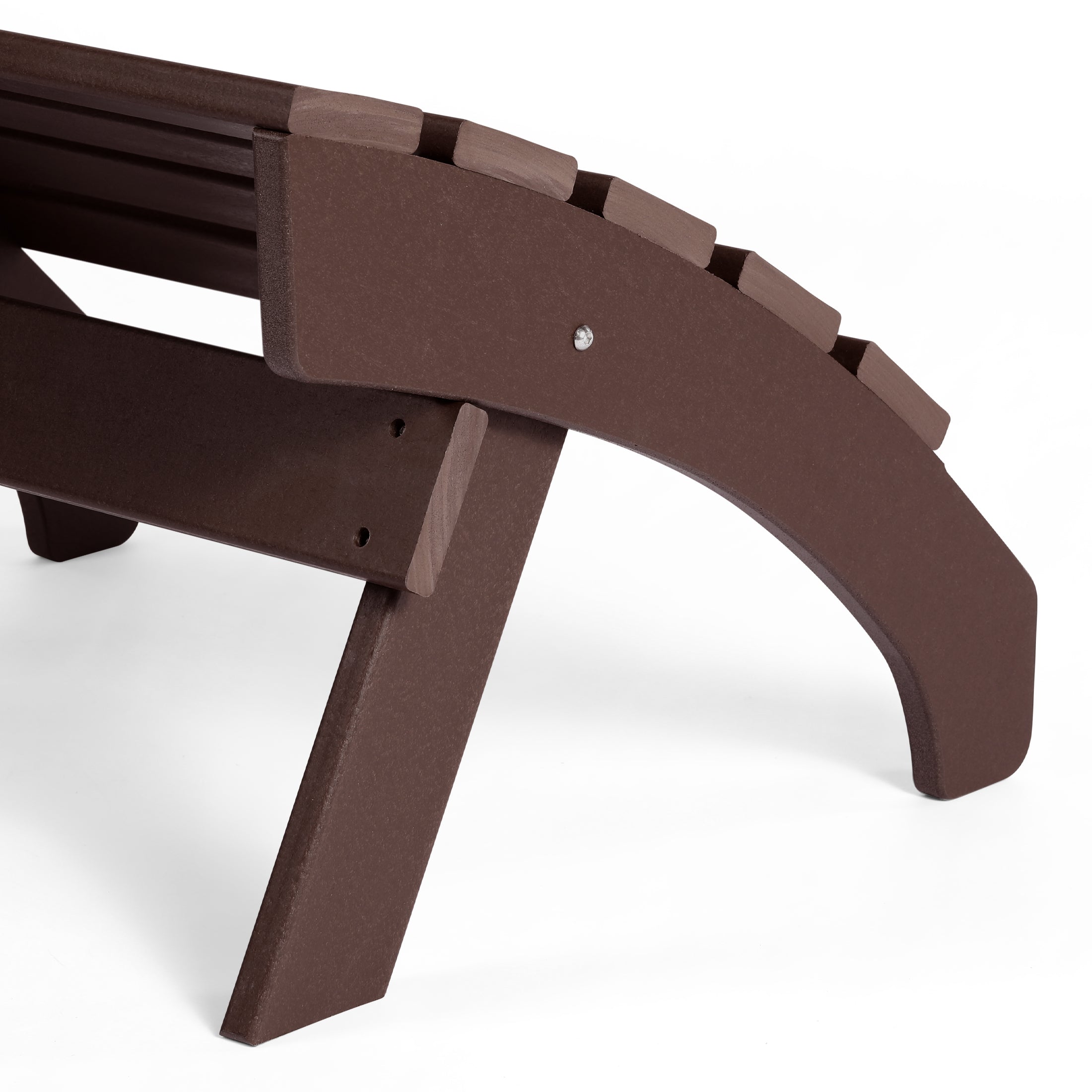 Westport All-Weather Outdoor Adirondack Folding Foot Rest/Ottoman Seahawk Designs Patio Ottomans