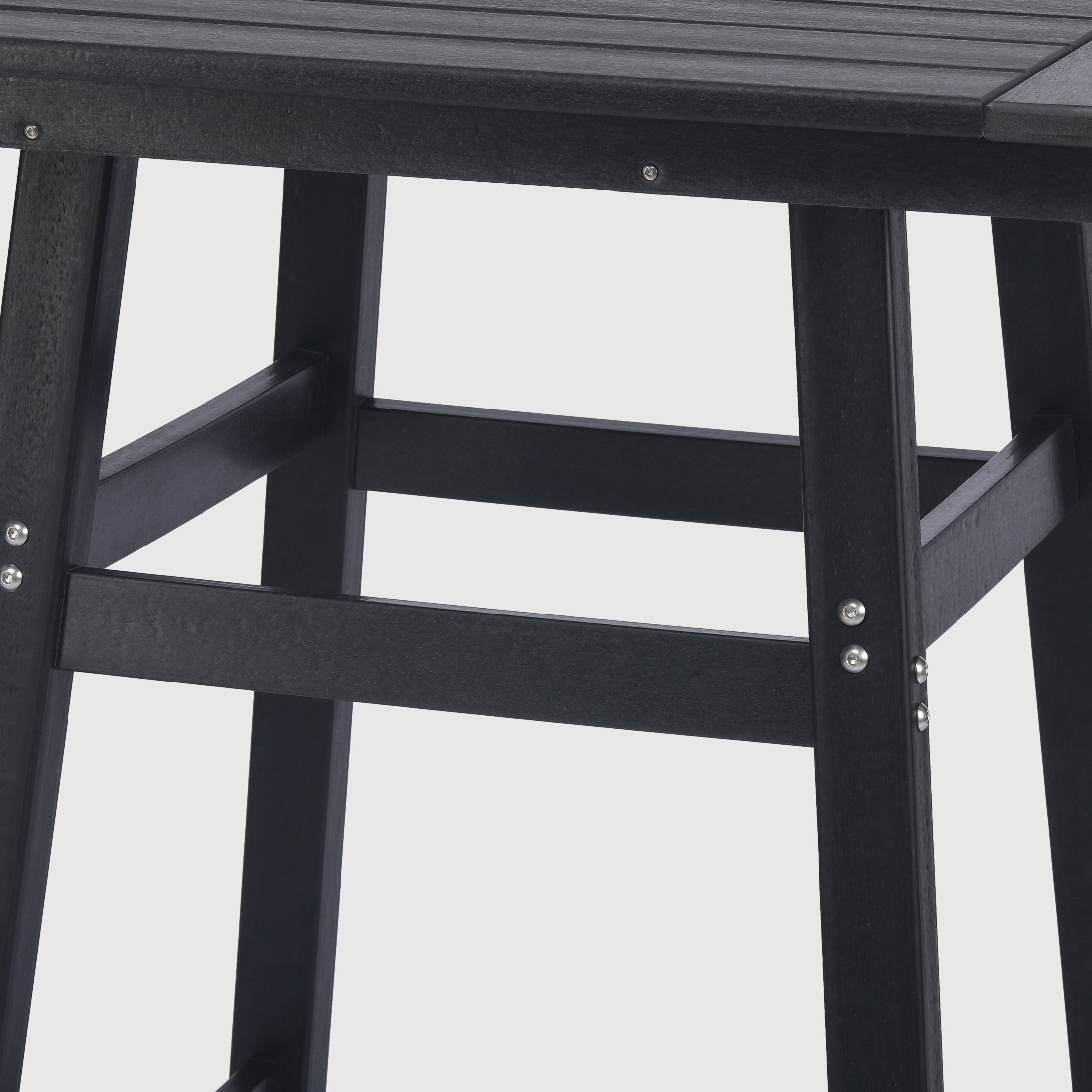 Stockholm All-Weather Outdoor 30" Square Bar Table (42" Height) Seahawk Designs Patio Bar Tables