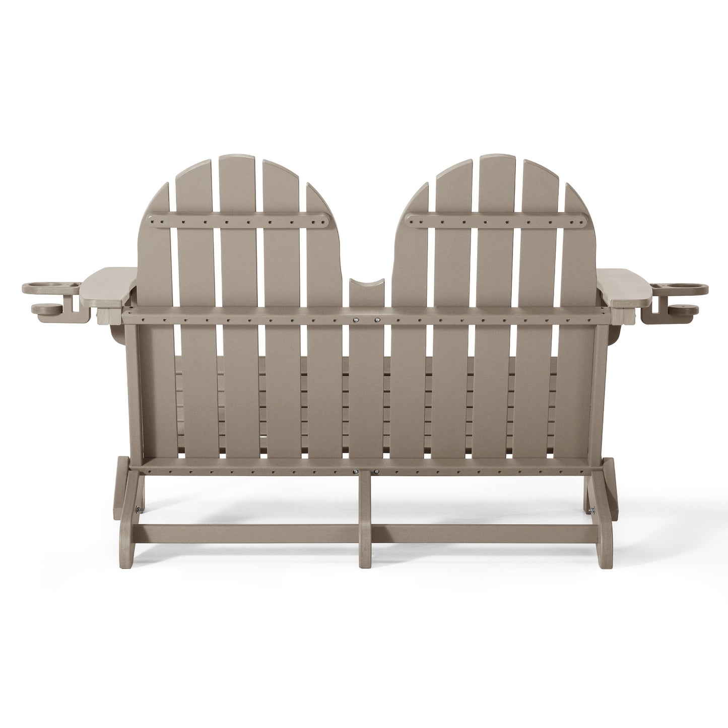 Magnolia Adirondack 49" Folding Bench Seahawk Designs Patio Benches