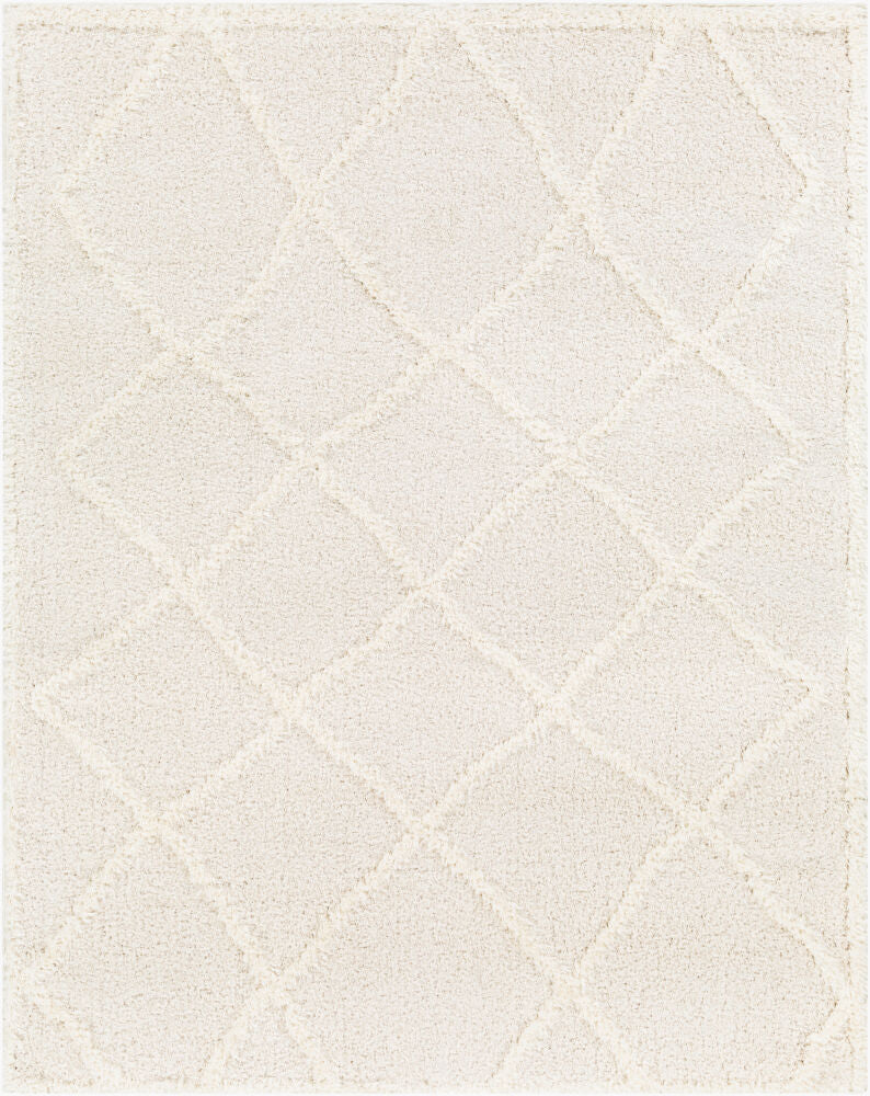 Rodos Machine Woven Rug — Beige/White