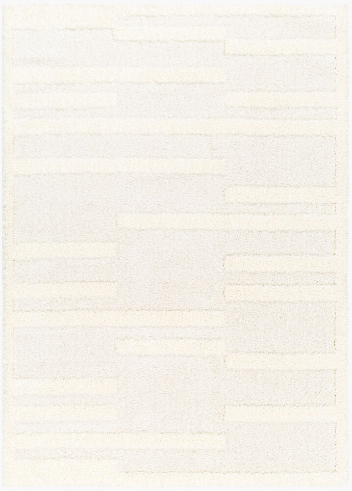 Rodos Machine Woven Rug — Beige/White
