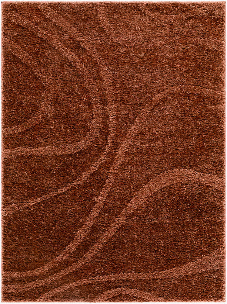 Rodos Machine Woven Rug — Rust