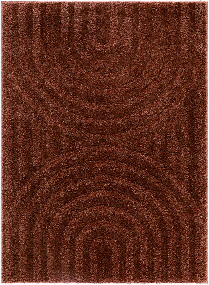 Rodos Machine Woven Rug — Rust