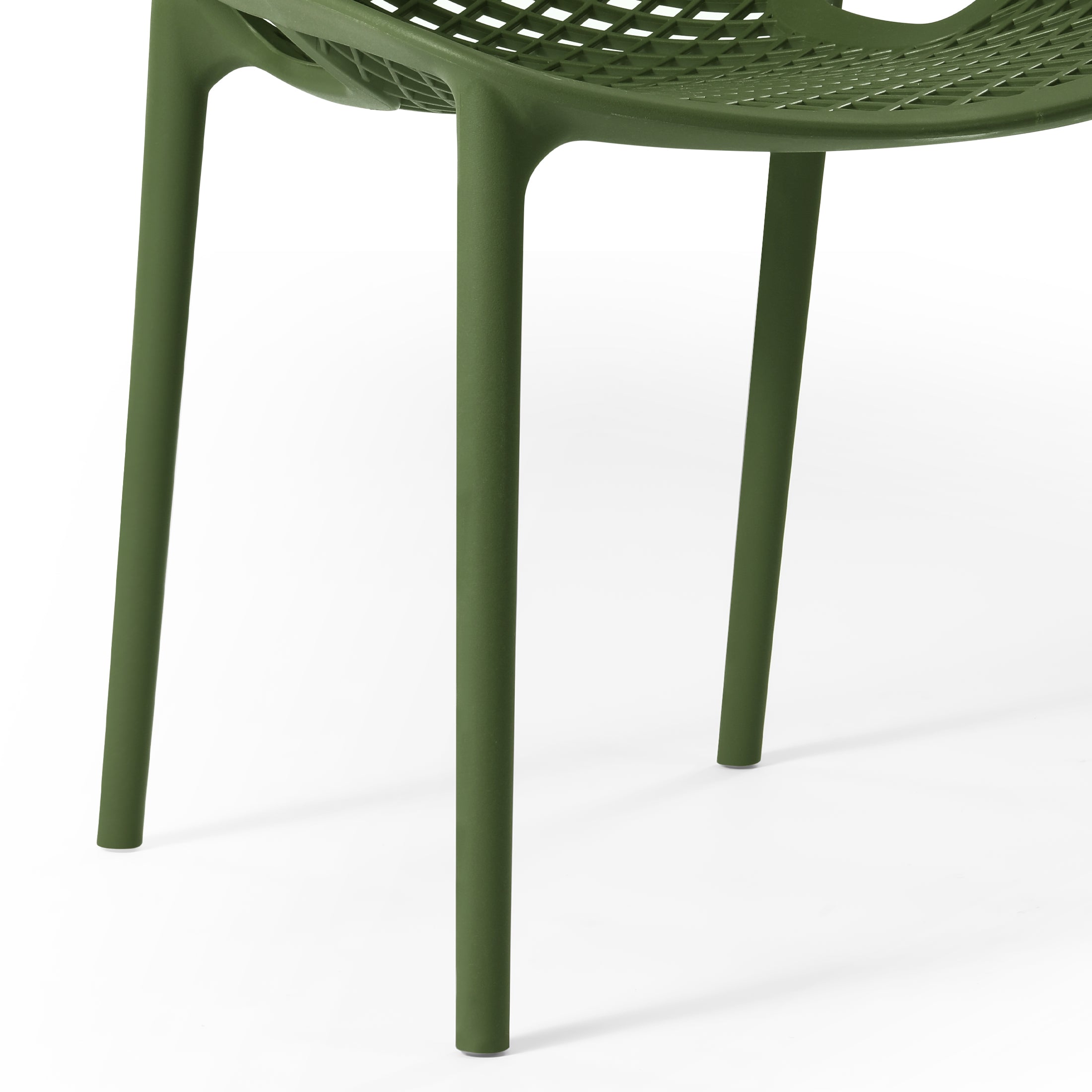 Polyform Stacking Dining Side Chair (Set of 2) Seahawk Designs Patio Dining Chairs