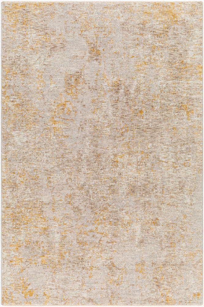 Reina Machine Woven Rug — Light Brown/Light Gray