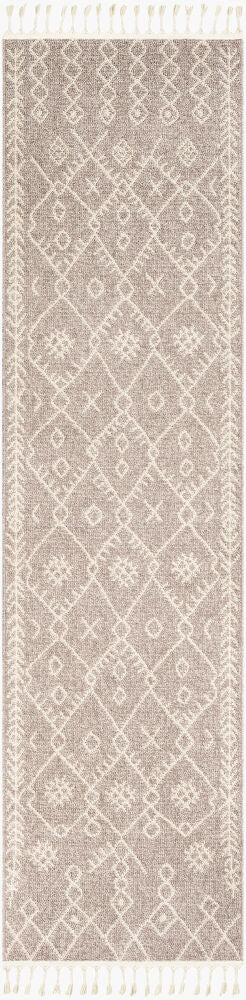 Restoration Machine Woven Rug — Ivory/Tan