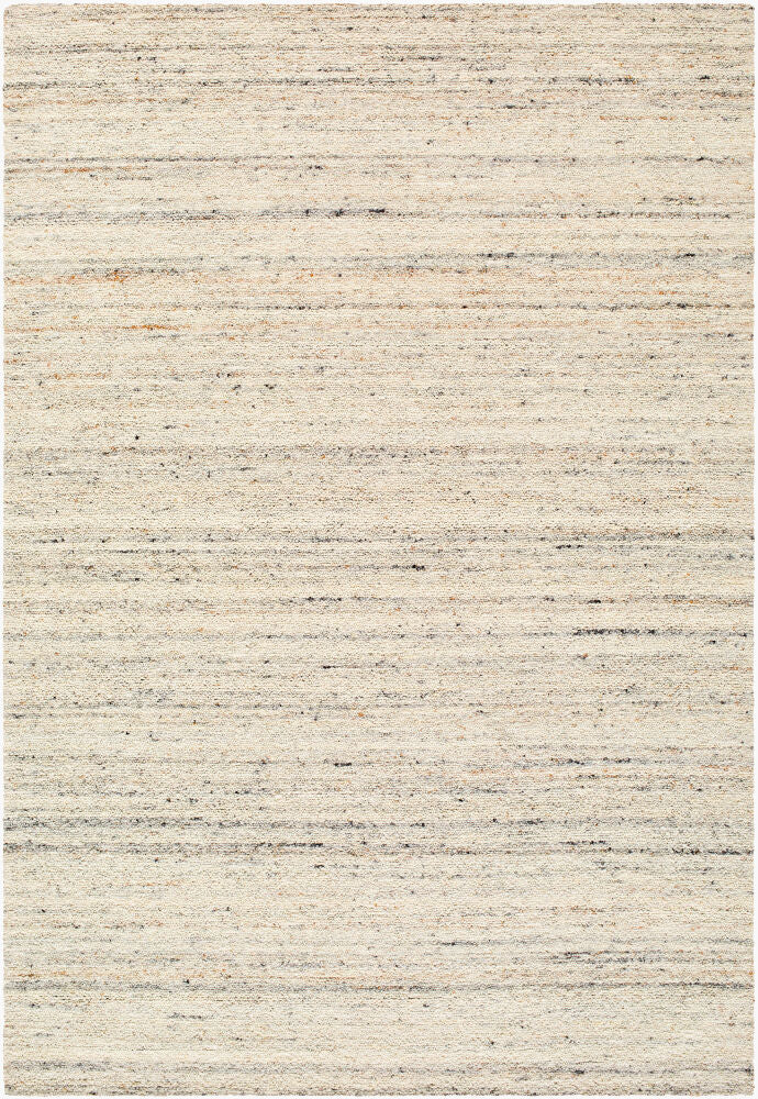 Romford Handmade Rug — Charcoal/Ivory