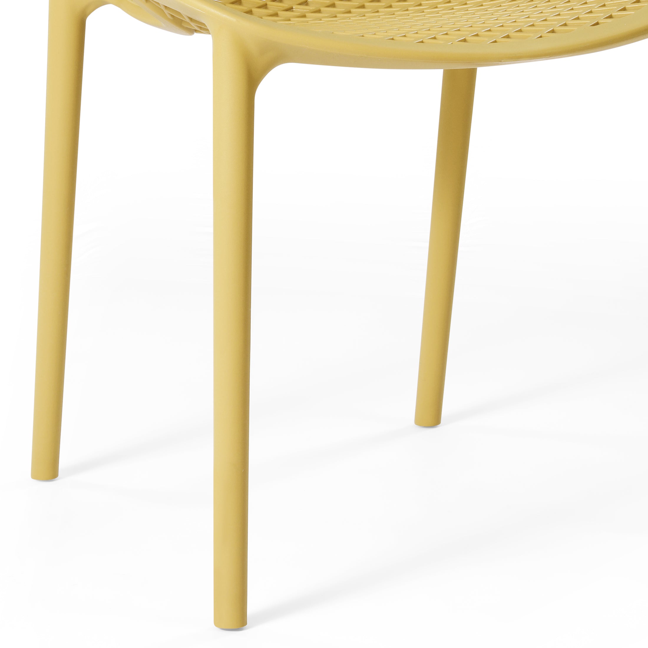 Polyform Stacking Dining Side Chair (Set of 2) Seahawk Designs Patio Dining Chairs