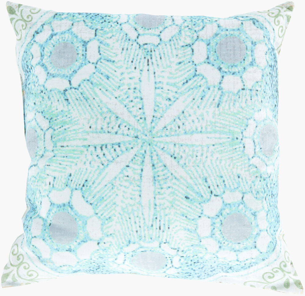 Rain Accent Pillow — Black/Ivory