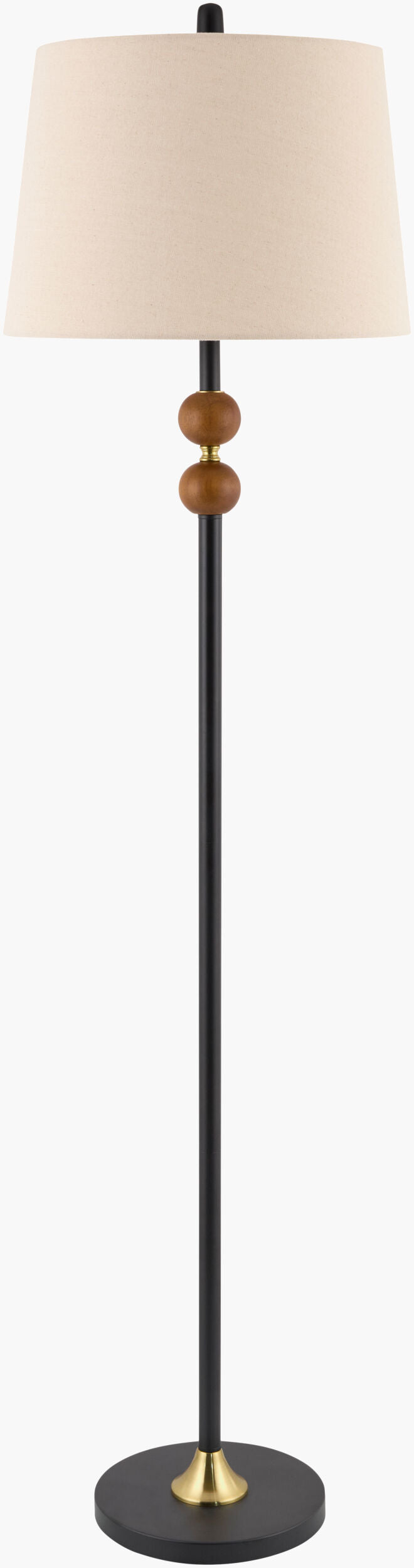 Ragay Accent Floor Lamp — Dark Brown