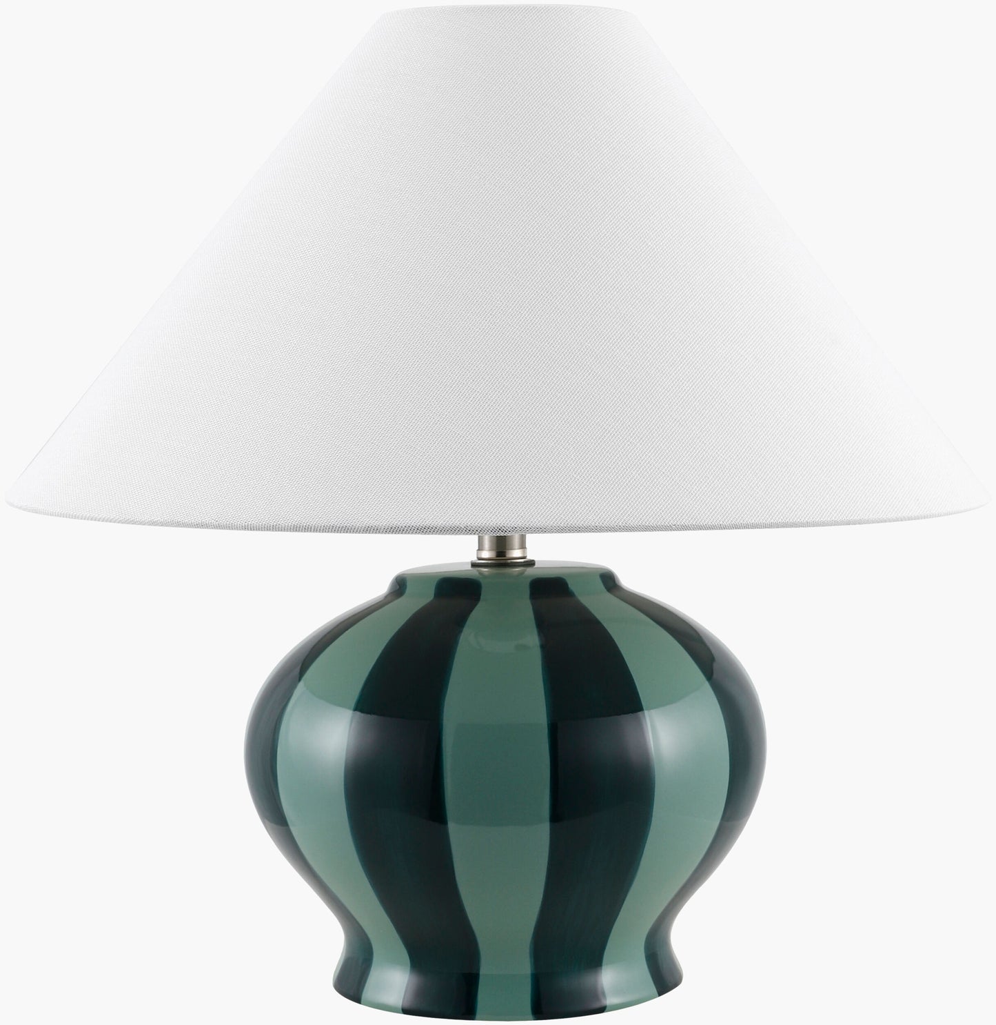 Rethel Accent Table Lamp — Dark Green