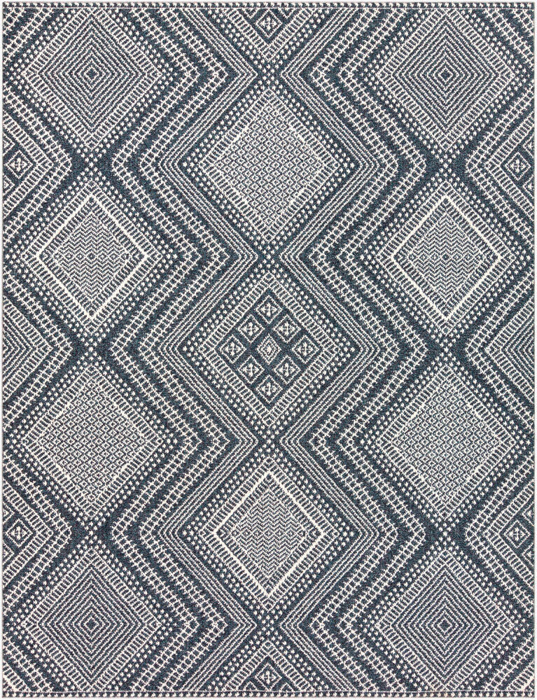 Ariana Machine Woven Rug — Black/Gray
