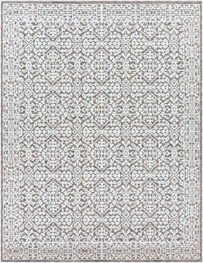 Ariana Machine Woven Rug — Black/Gray