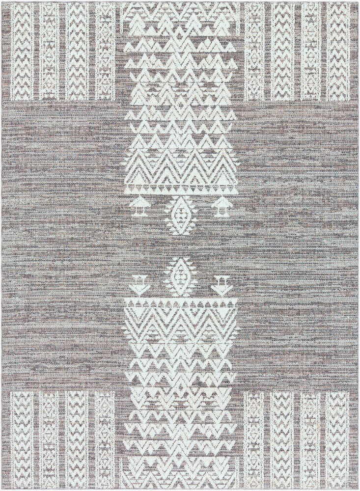 Ariana Machine Woven Rug — Black/Gray