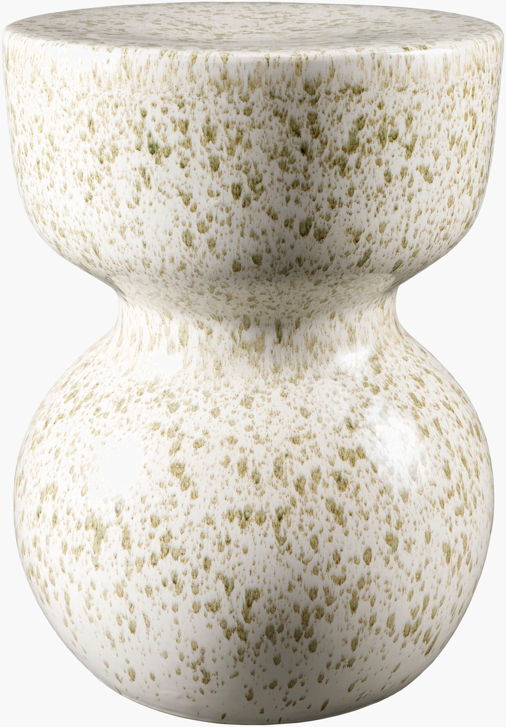 Arita Garden Stool — Cream/Sage