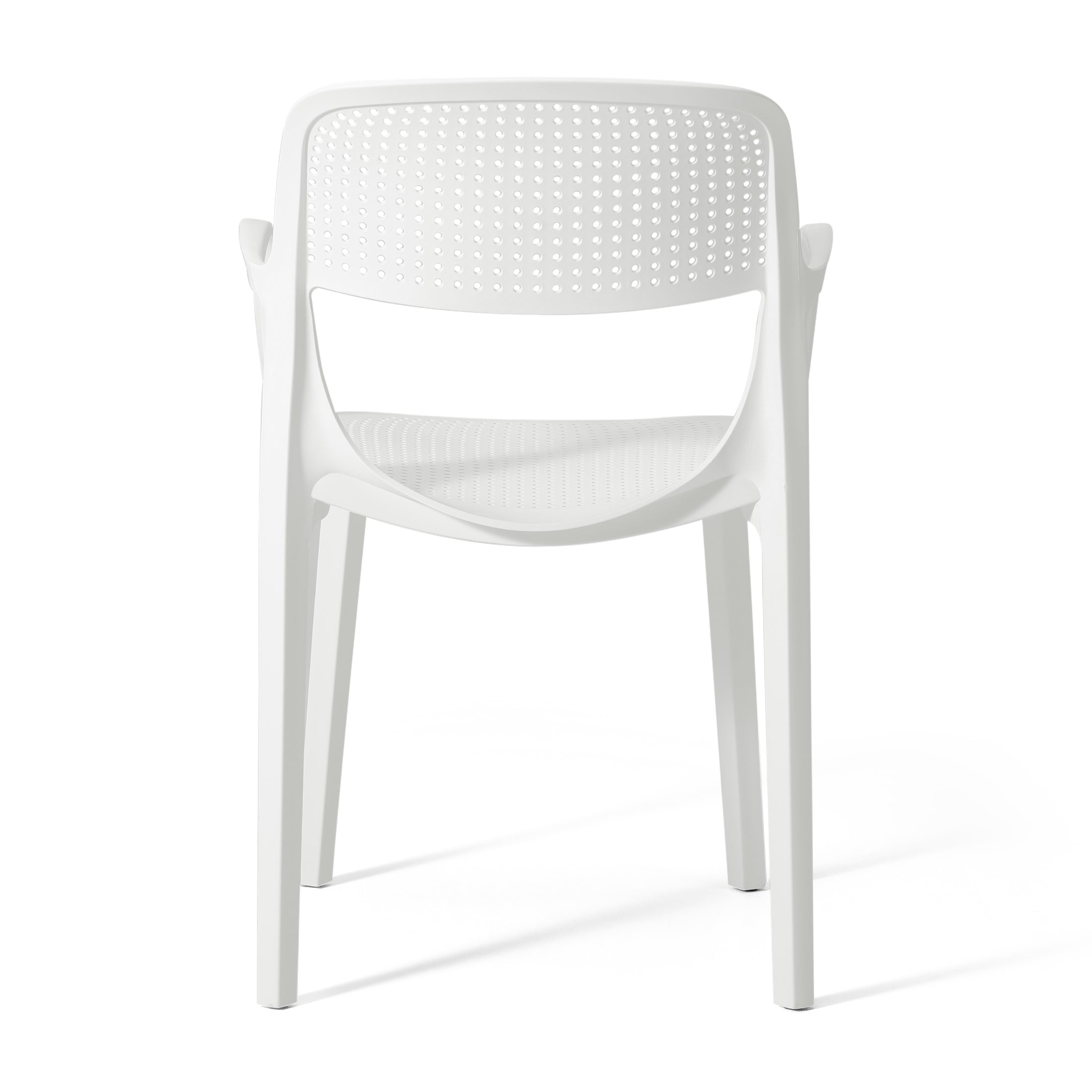 Polyform Stacking Dining Arm Chair (Set of 2) Seahawk Designs Patio Dining Chairs